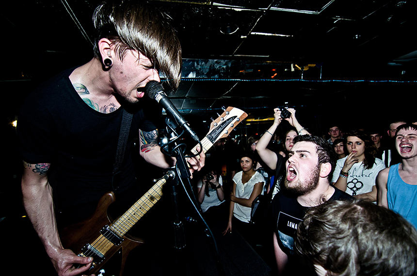 Au Rocko’s, Manchester, New Hampshire, le 18 avril. - John Cassidy